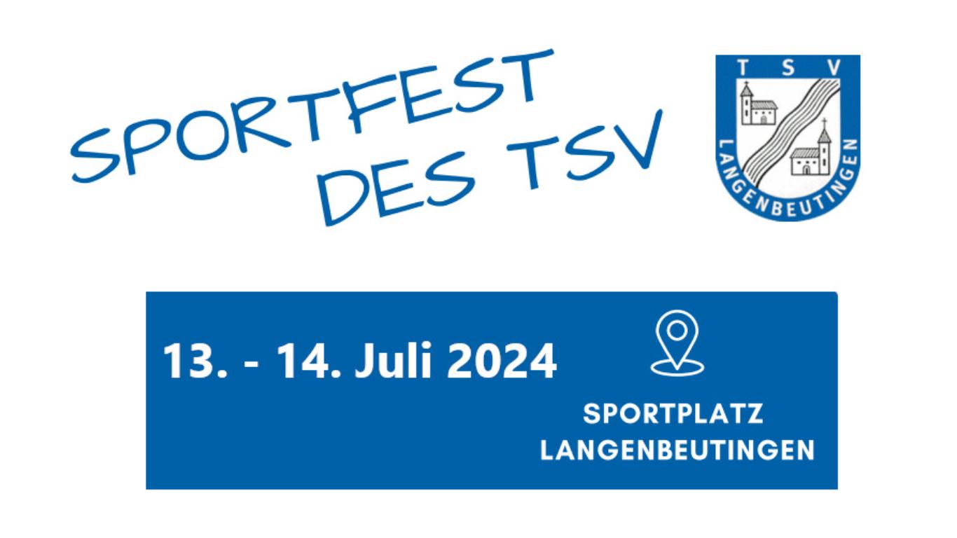 TSV Sportfest 13. - 14. Juli 2024 